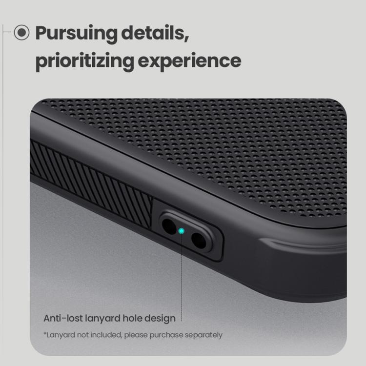 For iPhone 16e NILLKIN Frosted Shield Pro Magnetic Magsafe Phone Case(Black)
