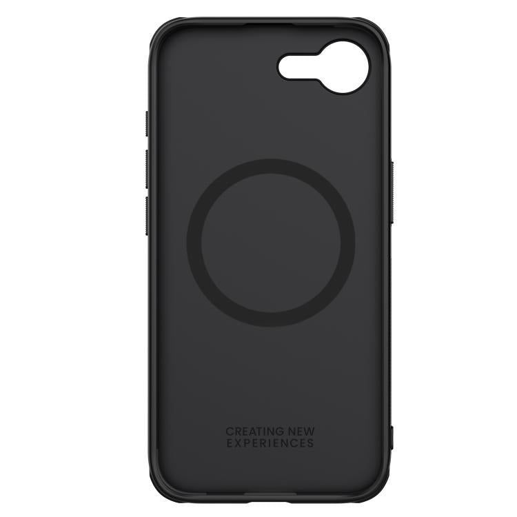For iPhone 16e NILLKIN Frosted Shield Pro Magnetic Magsafe Phone Case(Black)