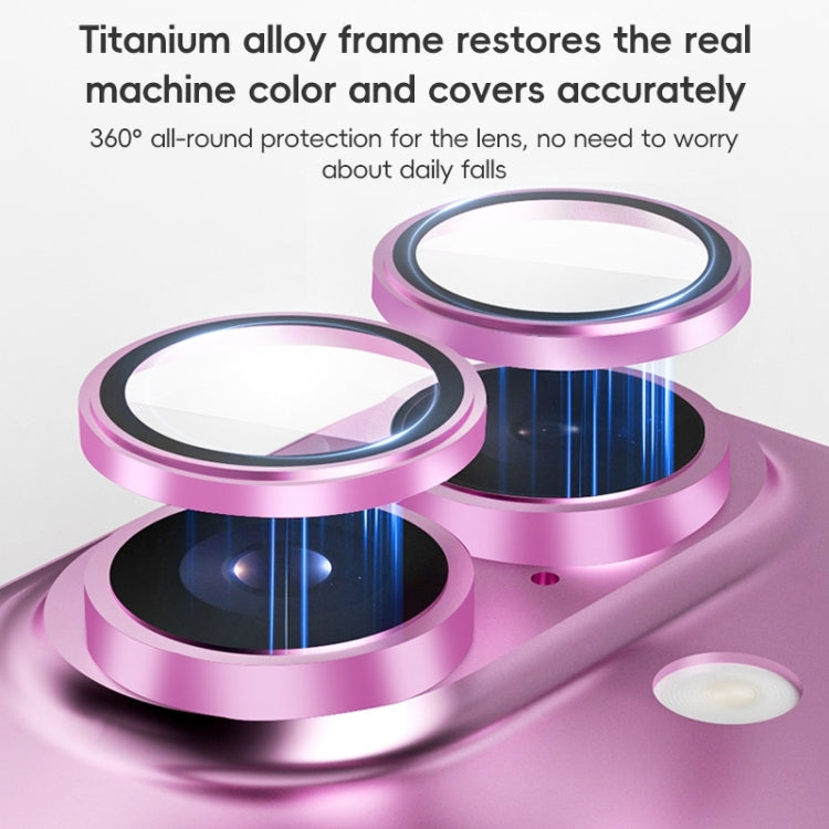 For iPhone 16 Pro / 16 Pro Max ZGA AR Eagle Eye Phone Lens Film(Gold)