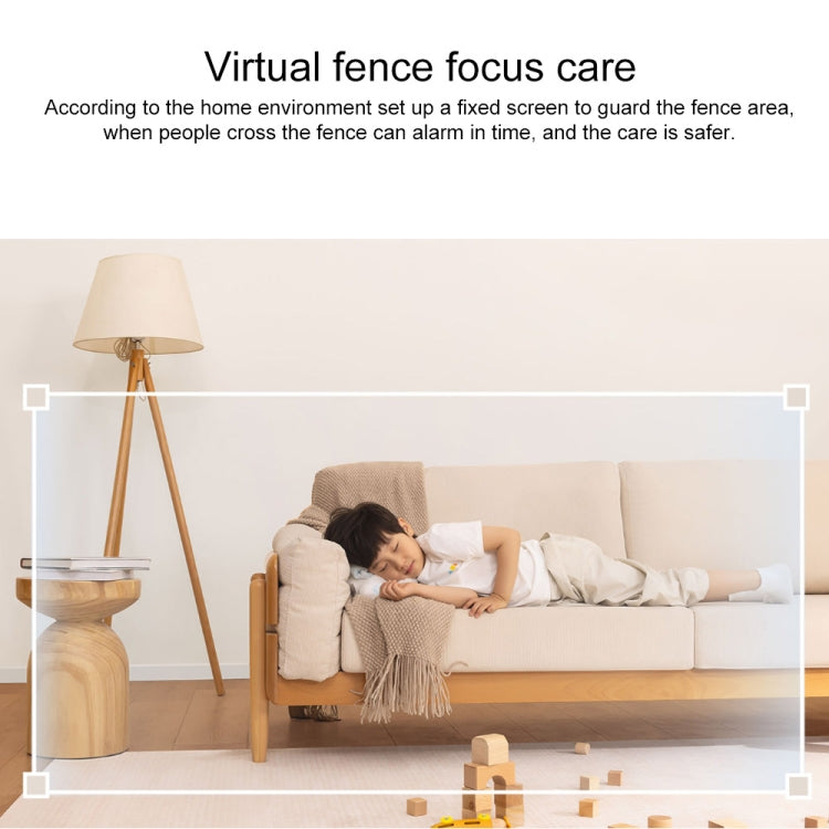 Original Xiaomi Smart Camera C500 Dual Lens Edition 4MP Support AI Detection, US Plug(White)