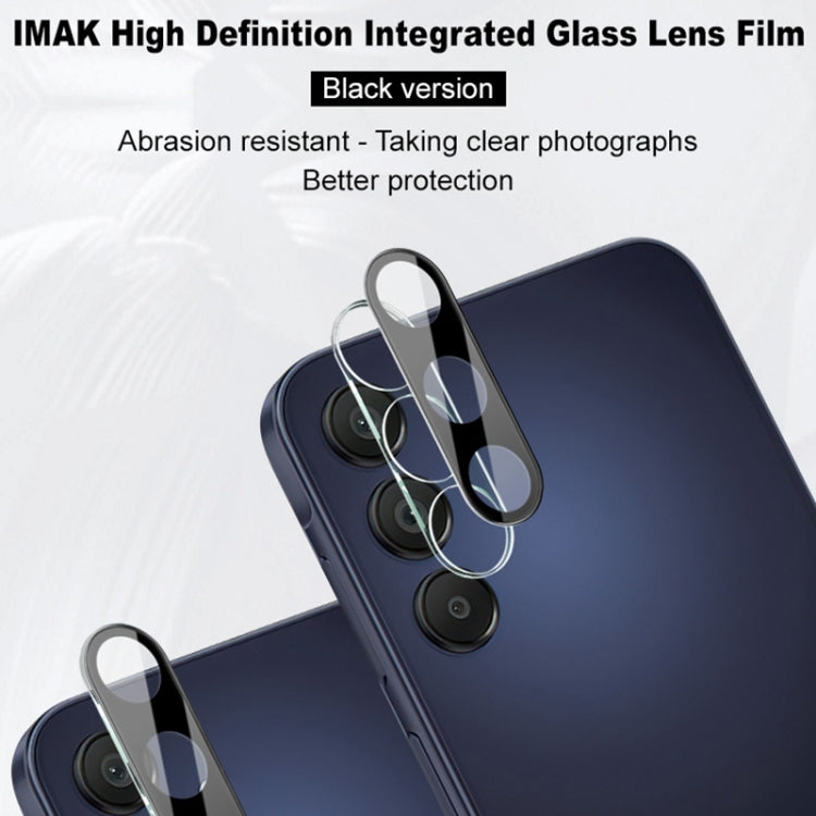 For Samsung Galaxy A16 5G / 4G imak High Definition Integrated Glass Lens Film Black Version