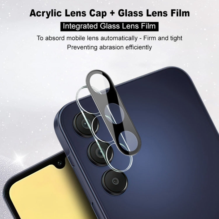 For Samsung Galaxy A16 5G / 4G imak High Definition Integrated Glass Lens Film Black Version