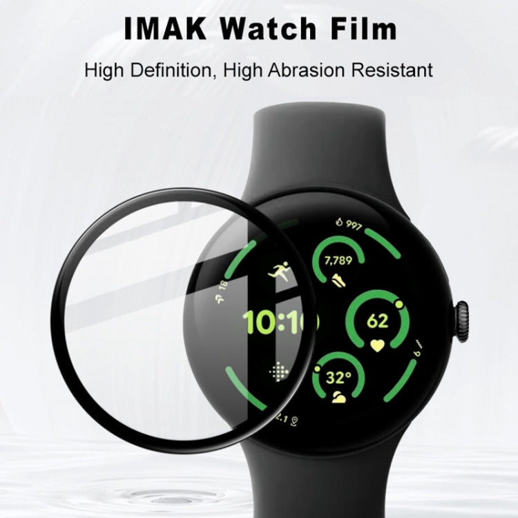 For Google Pixel Watch 3 41mm imak Plexiglass HD Watch Protective Film
