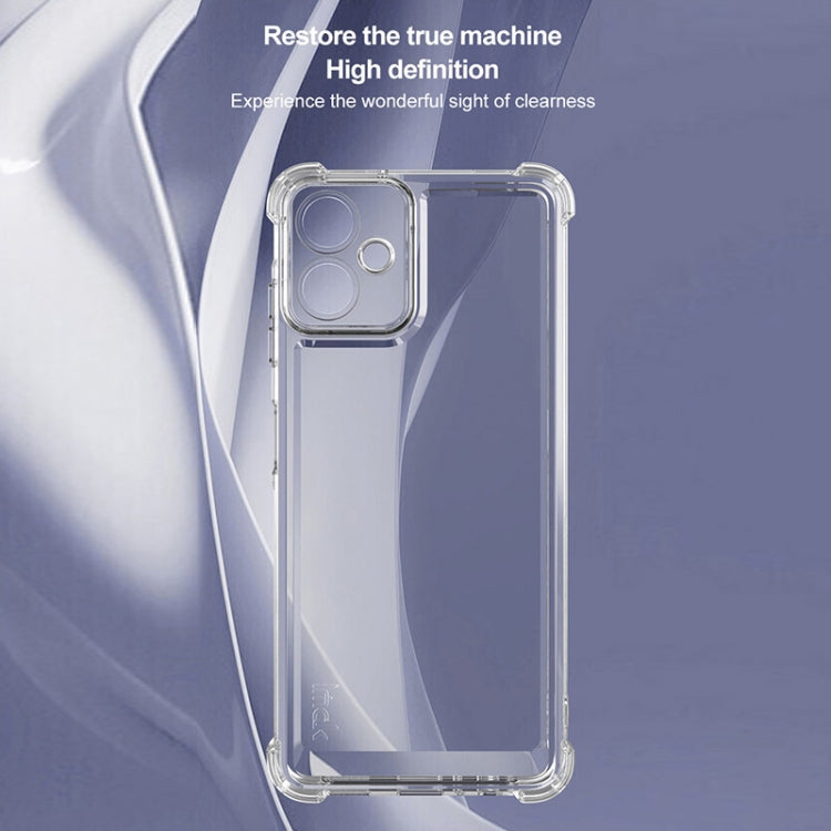 For Samsung Galaxy A06 4G IMAK UX-4 Series Four-corner Shockproof Phone Case(Transparent)