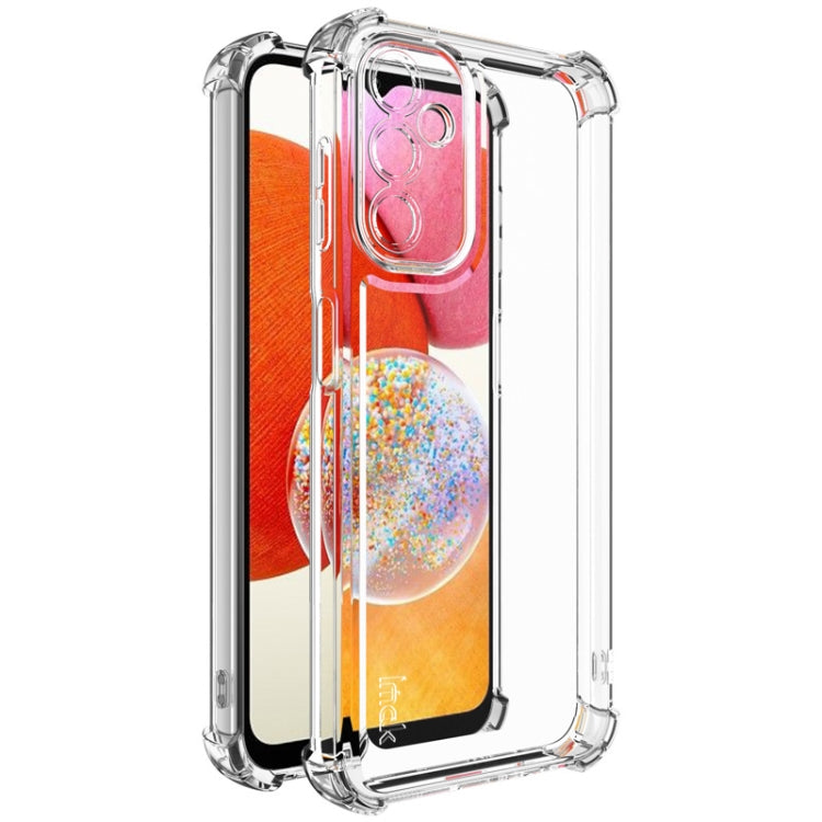For Samsung Galaxy A14 4G / A14 5G IMAK UX-4 Series Four-corner Shockproof Phone Case(Transparent)