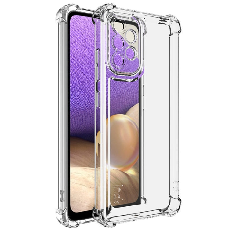 For Samsung Galaxy A32 4G IMAK UX-4 Series Four-corner Shockproof Phone Case(Transparent)