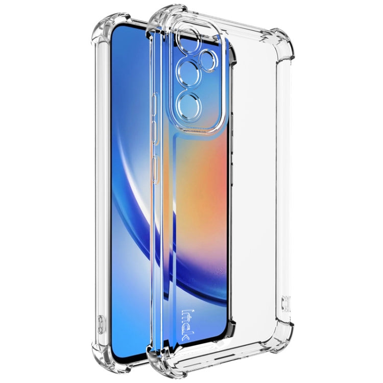 For Samsung Galaxy A34 5G IMAK UX-4 Series Four-corner Shockproof Phone Case(Transparent)