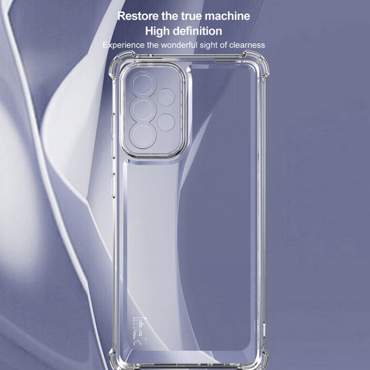 For Samsung Galaxy A52s 5G IMAK UX-4 Series Four-corner Shockproof Phone Case(Transparent)