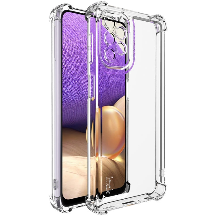 For Samsung Galaxy A32 5G IMAK UX-4 Series Four-corner Shockproof Phone Case(Transparent)