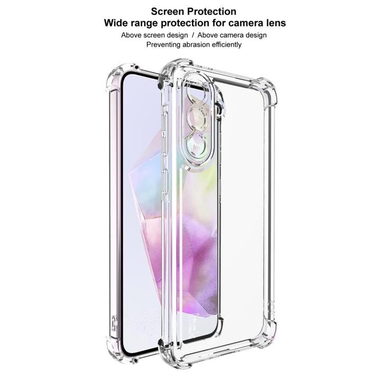 For Samsung Galaxy A36 5G IMAK UX-4 Series Four-corner Shockproof Phone Case(Transparent)