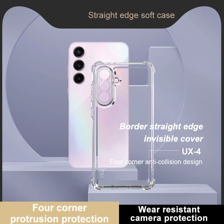 For Samsung Galaxy A36 5G IMAK UX-4 Series Four-corner Shockproof Phone Case(Transparent)