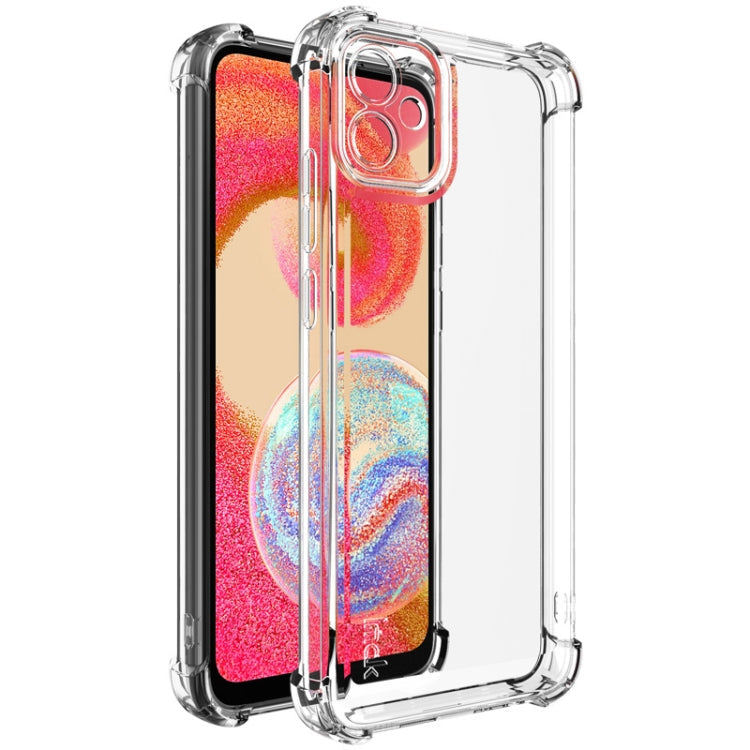 For Samsung Galaxy M04 4G IMAK UX-4 Series Four-corner Shockproof Phone Case(Transparent)