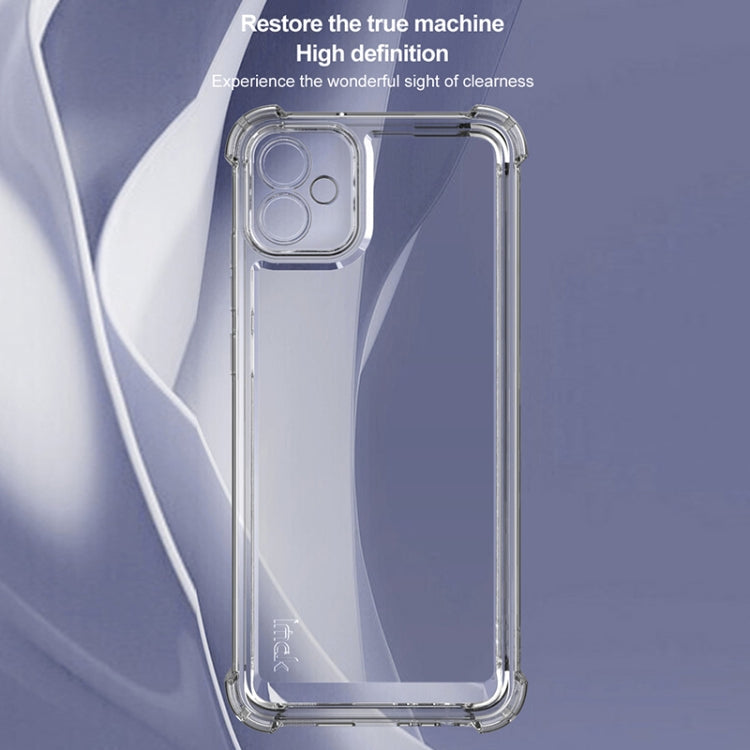 For Samsung Galaxy M04 4G IMAK UX-4 Series Four-corner Shockproof Phone Case(Transparent)