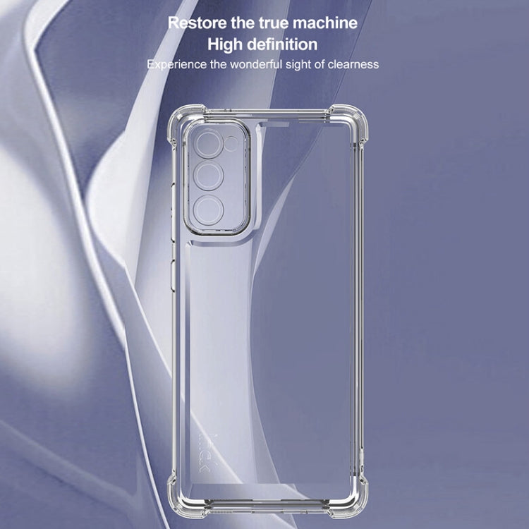 For Samsung Galaxy S20 FE 5G IMAK UX-4 Series Four-corner Shockproof Phone Case(Transparent)