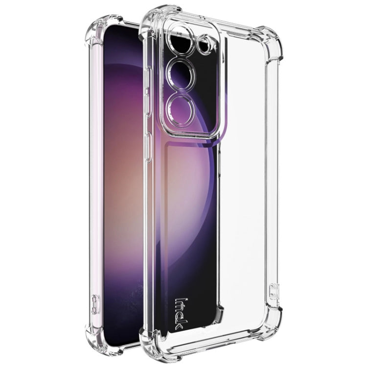 For Samsung Galaxy S23+ 5G IMAK UX-4 Series Four-corner Shockproof Phone Case(Transparent)