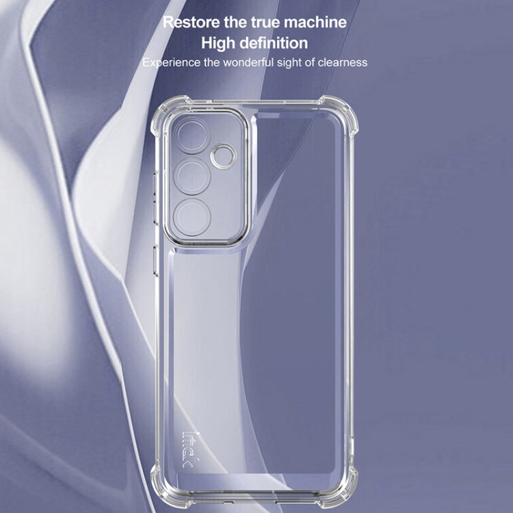 For Samsung Galaxy S23 FE 5G IMAK UX-4 Series Four-corner Shockproof Phone Case(Transparent)