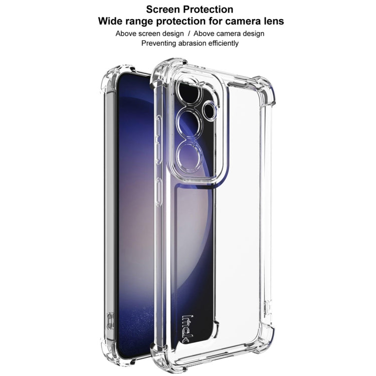 For Samsung Galaxy S24 5G IMAK UX-4 Series Four-corner Shockproof Phone Case(Transparent)