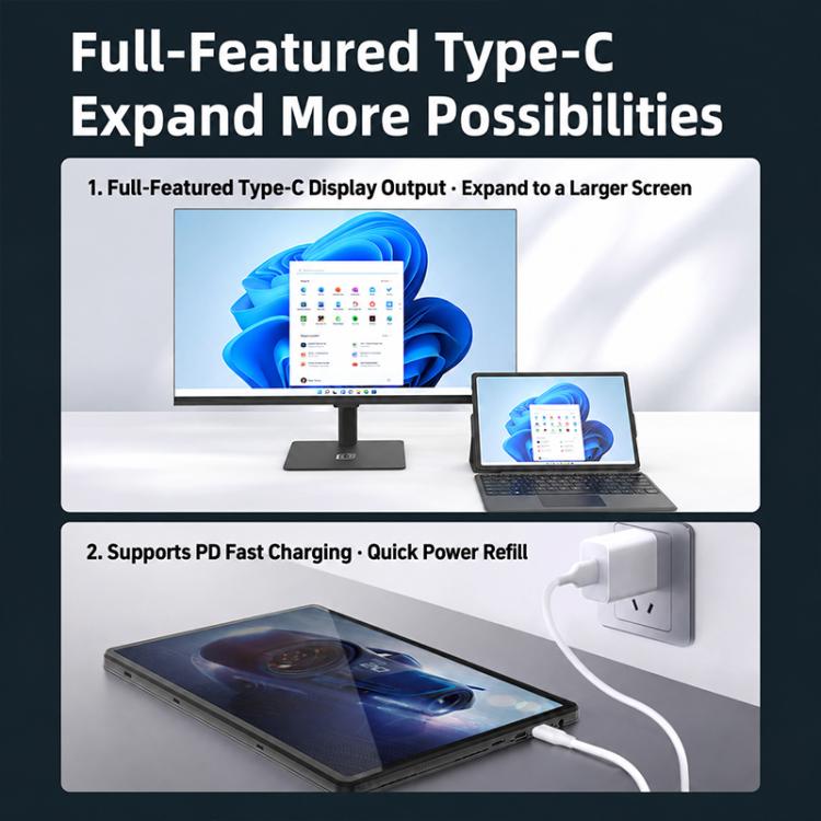 Jumper EZpad V12 Pro Tablet PC, 12GB+256GB, No Keyboard, 12 inch Windows 11 Home OS Intel N5095 Quad Core(US Plug)