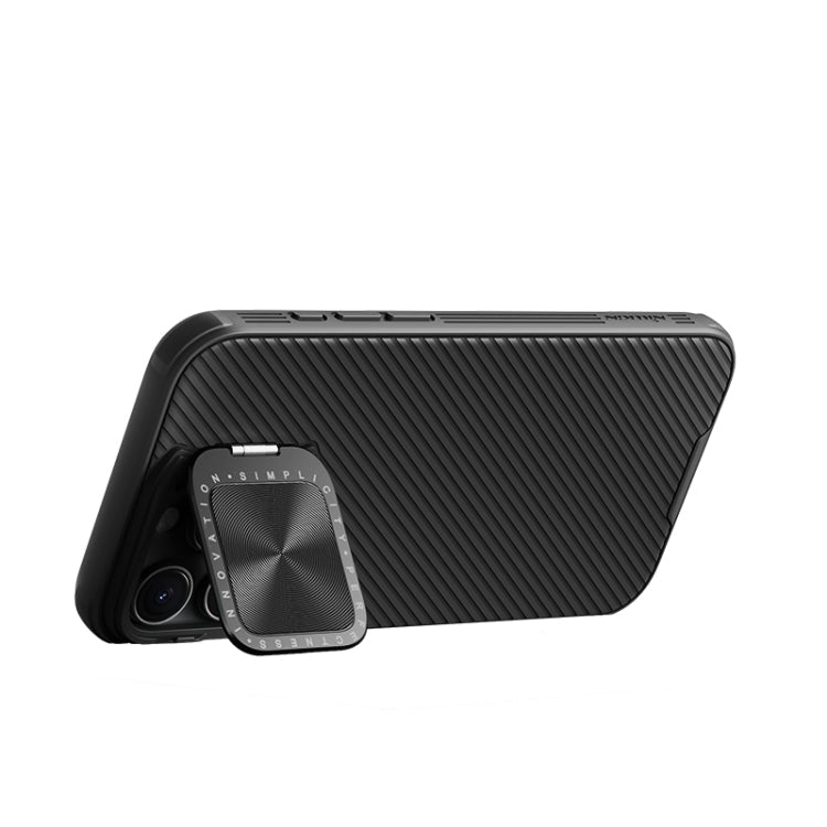 For iPhone 16 Pro NILLKIN CamShield Prop MagSafe Magnetic PC Phone Case(Black)