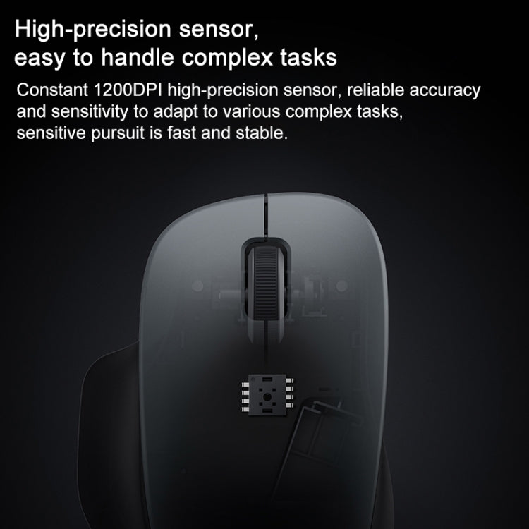 Original Xiaomi XMWXSB04YM 2.4GHz Portable Wireless Mouse Comfort Edition(Black)