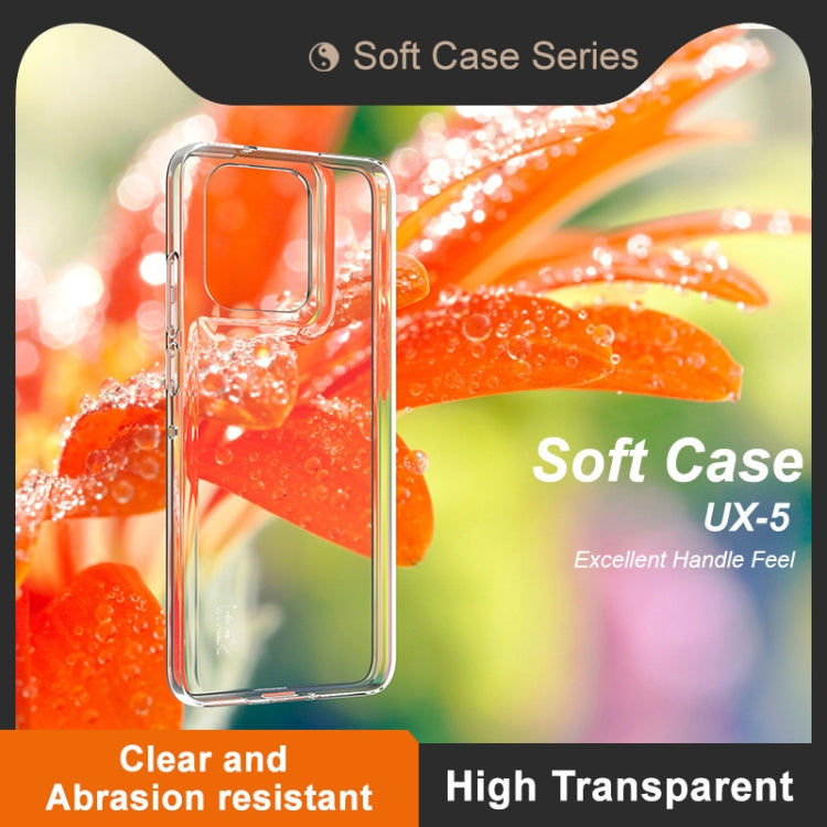 For Motorola Moto S50 5G IMAK UX-5 Series Transparent TPU Phone Case(Transparent)