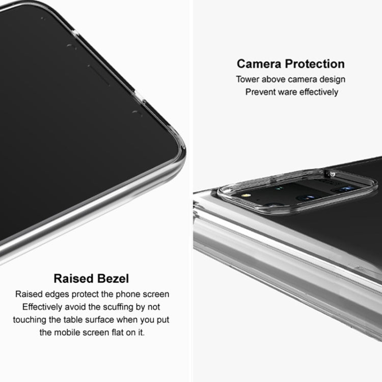 For Motorola Edge 50 Neo 5G IMAK UX-5 Series Transparent TPU Phone Case(Transparent)
