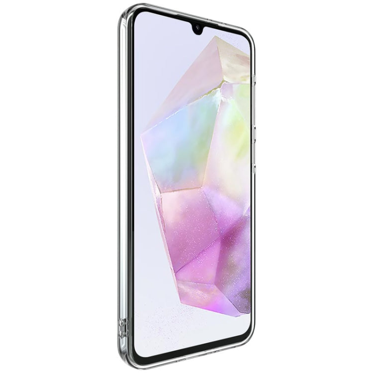 For Samsung Galaxy A26 5G imak UX-5 Series Super Slim Transparent Shockproof TPU Protective Case(Transparent)