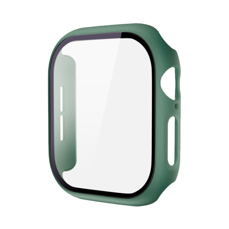 For Apple Watch Series 10/11 42mm imak Integrated Watch Case with Film(Green)