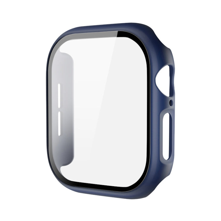 For Apple Watch Series 10/11 42mm imak Integrated Watch Case with Film(Blue)