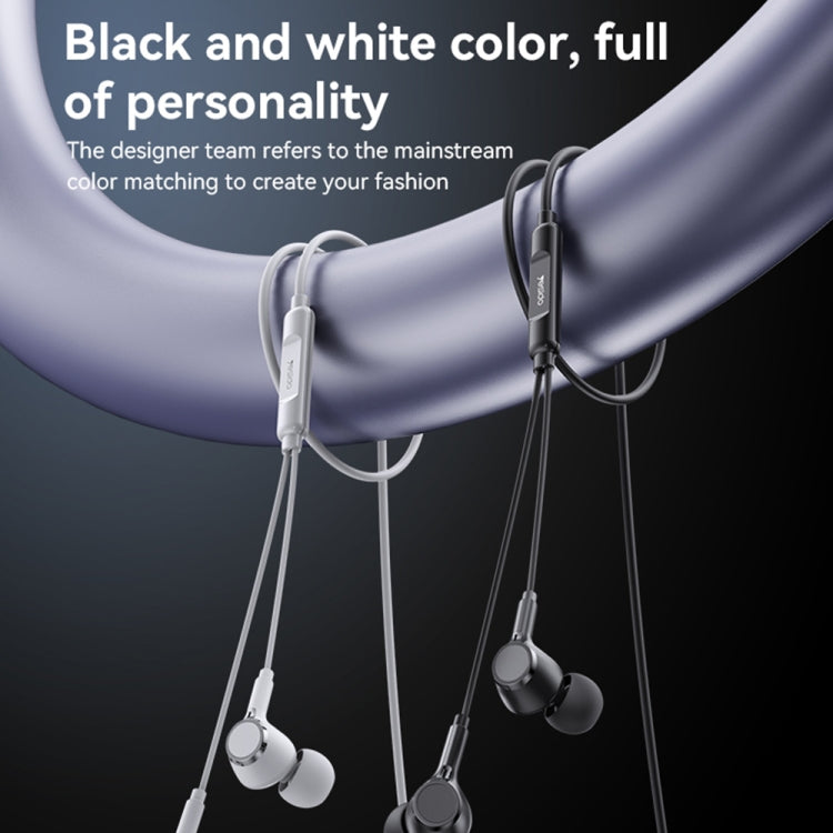 Yesido YH53 3.5mm In-Ear Wired Earphone, Length: 1.2m(White)