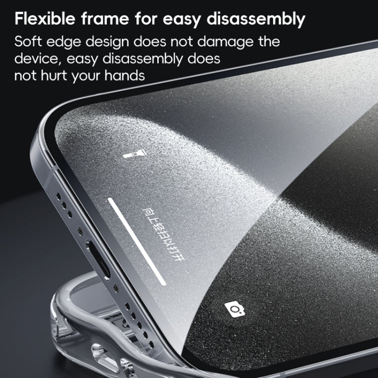 For iPhone 16 Plus Benks PC Hybrid TPU Shockproof Phone Case(Transparent)