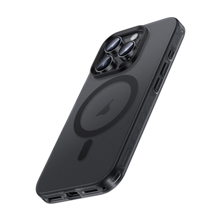 For iPhone 16 Pro Max Benks Frosted MagSafe Magnetic Shockproof Phone Case(Black)
