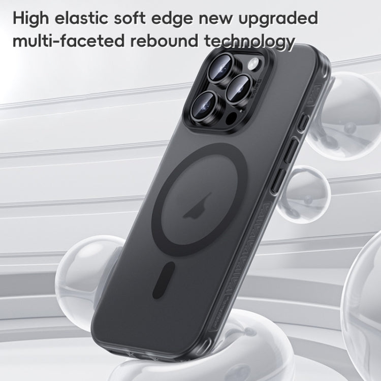 For iPhone 16 Pro Max Benks Frosted MagSafe Magnetic Shockproof Phone Case(Black)
