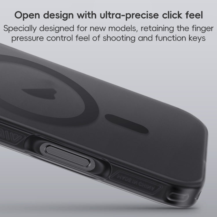 For iPhone 16 Pro Benks Frosted MagSafe Magnetic Shockproof Phone Case(Black)