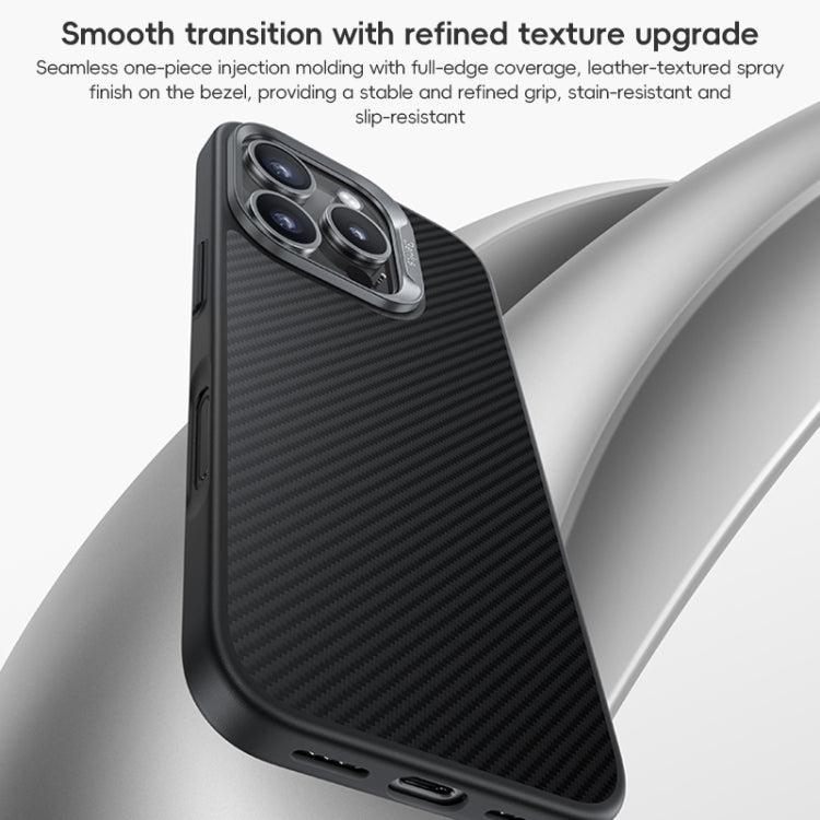 For iPhone 16 Plus Benks MagSafe Kevlar Fiber Ultra-thin Shockproof Phone Case(Black)