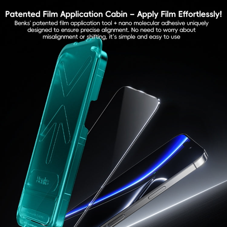 For iPhone 16 Benks King Kong Series Corning Sapphire Glass Film