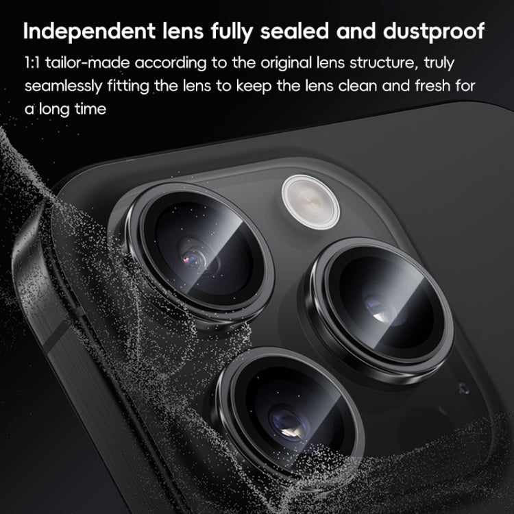 For iPhone 16 Plus Benks King Kong Series Corning Single Metal Lens Protective Film(Blue)