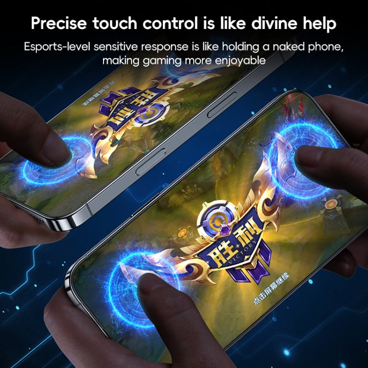 For iPhone 16 Benks Ice Sense Gaming Frosted Tempered Glass Film