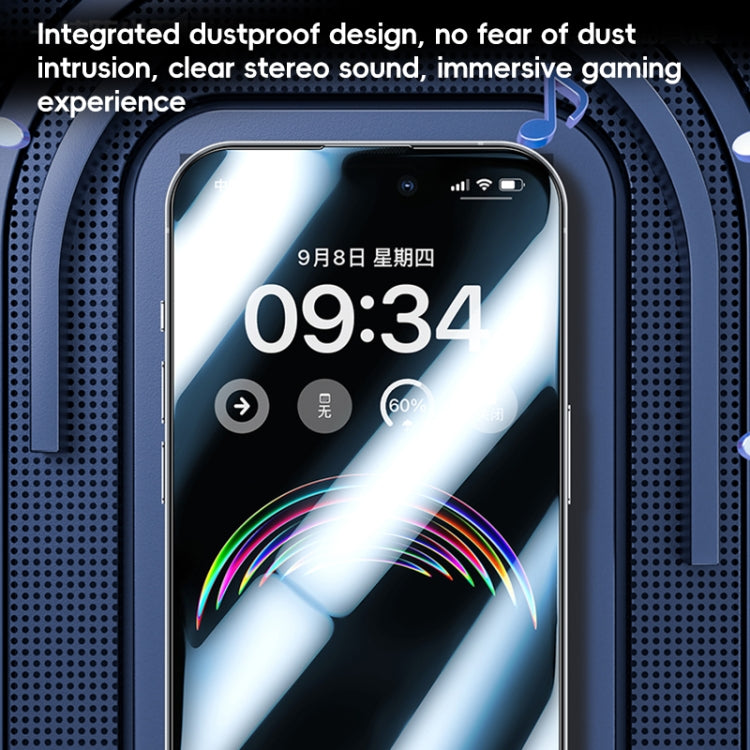 For iPhone 16 Pro Benks Ice Sense Gaming Frosted Tempered Glass Film