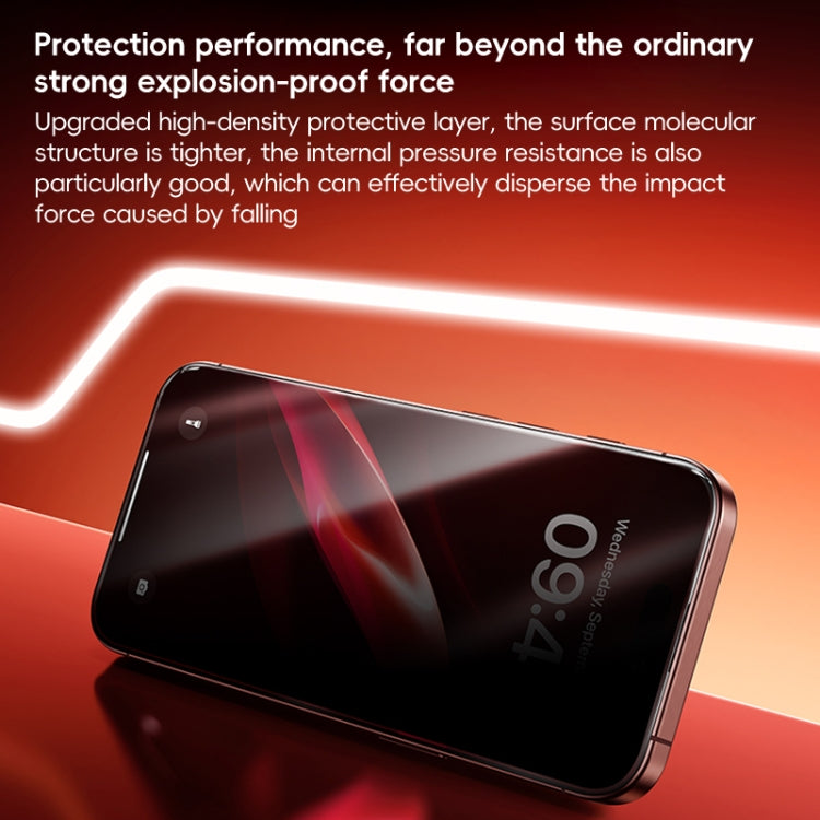 For iPhone 16 Pro Benks Zero Sense Series Privacy Tempered Protective Film