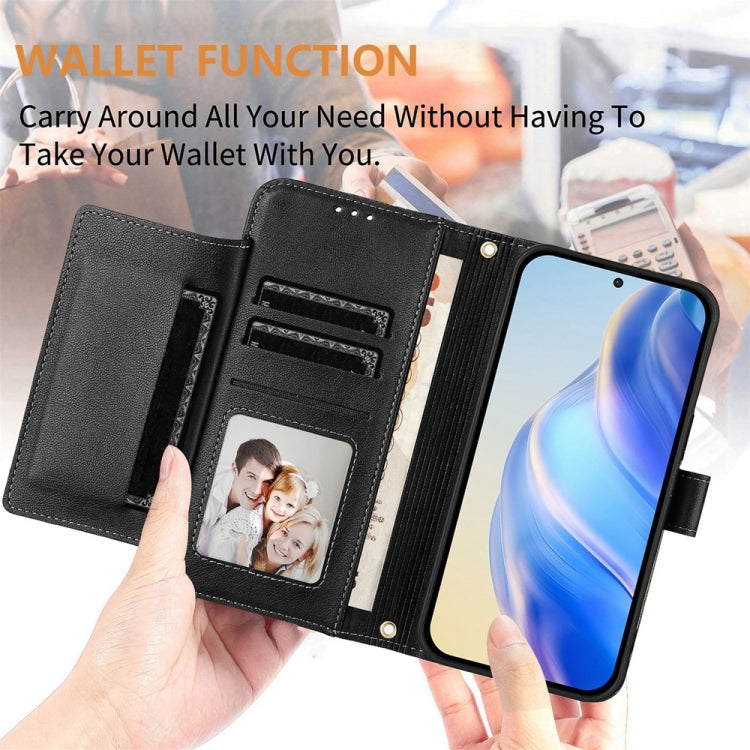 Multi-Card Slots Zipper Wallet Leather Phone Case, For iPhone 17e / 16e, For iPhone 17 Pro Max, For iPhone 17 Pro, For iPhone 17
