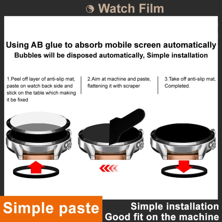 For Huawei Watch GT 5 46mm IMAK Plexiglass HD Watch Protective Film