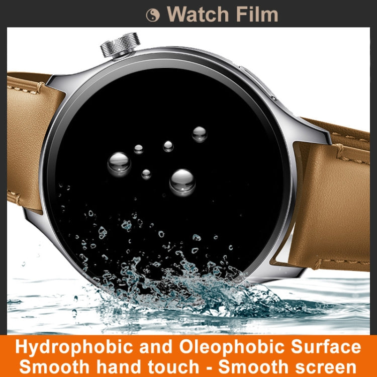 For Huawei Watch GT 5 Pro 46mm IMAK Plexiglass HD Watch Protective Film