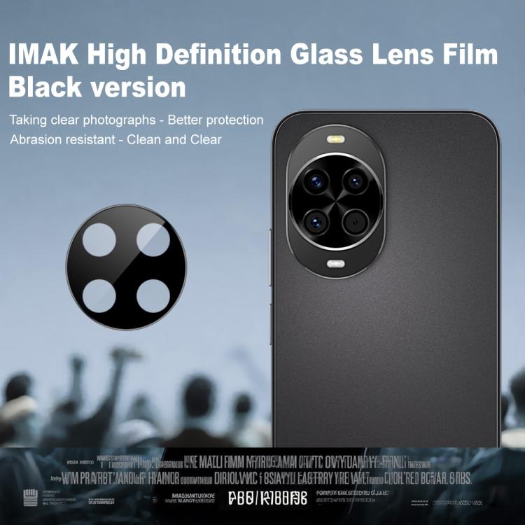 For Huawei nova 14 imak Rear Camera Lens Glass Film Black Version