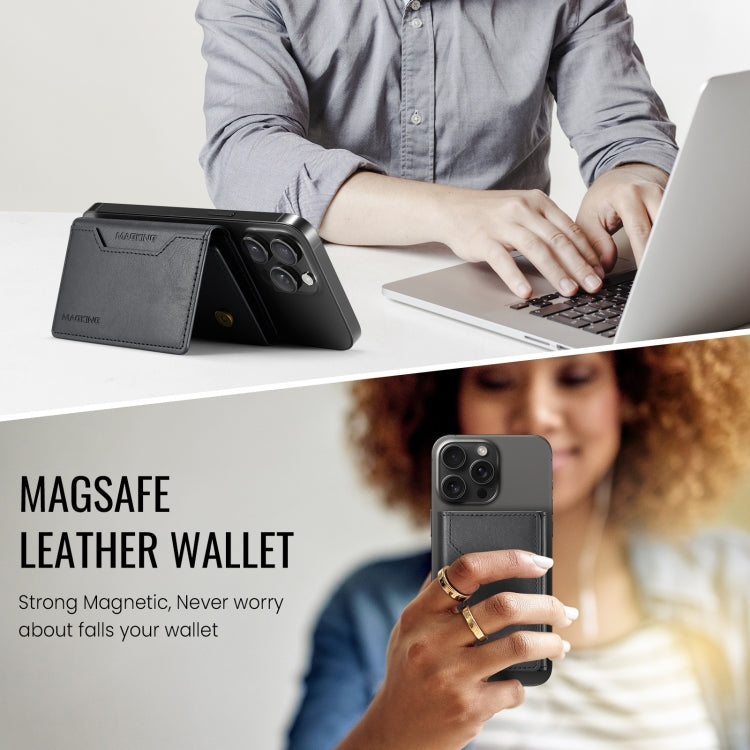 MAGKING K2 Series MagSafe RFID Card Bag(Black)