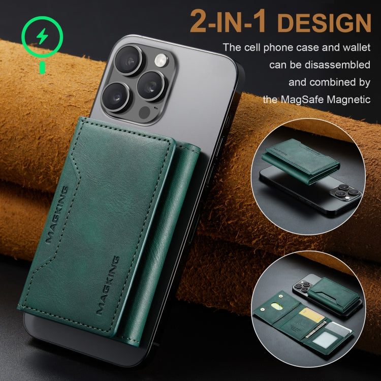 MAGKING K2 Series MagSafe RFID Card Bag(Green)