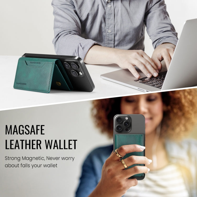 MAGKING K2 Series MagSafe RFID Card Bag(Green)