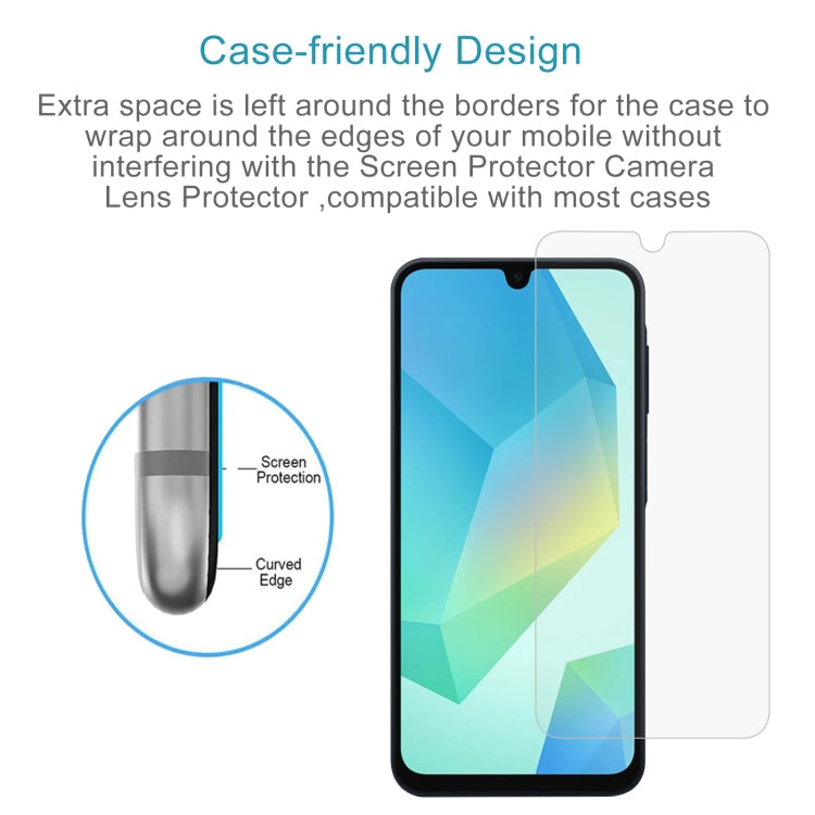 For Samsung Galaxy A16 4G 0.26mm 9H 2.5D Tempered Glass Film