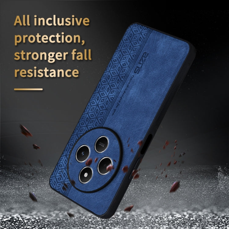 For Xiaomi Poco C75 AZNS 3D Embossed Skin Feel Phone Case(Brown)