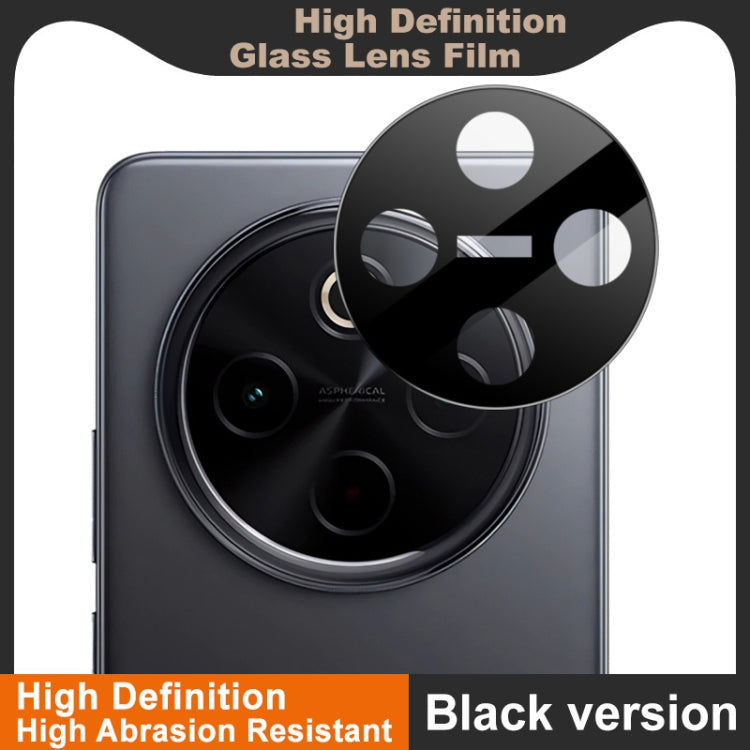 For vivo Y300 Pro imak Rear Camera Lens Glass Film Black Version
